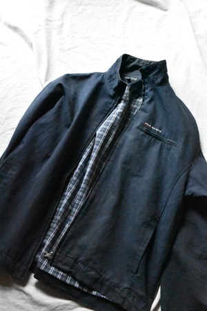 "POLO JEANS" by Ralph Lauren Euro heavy navy work jacket