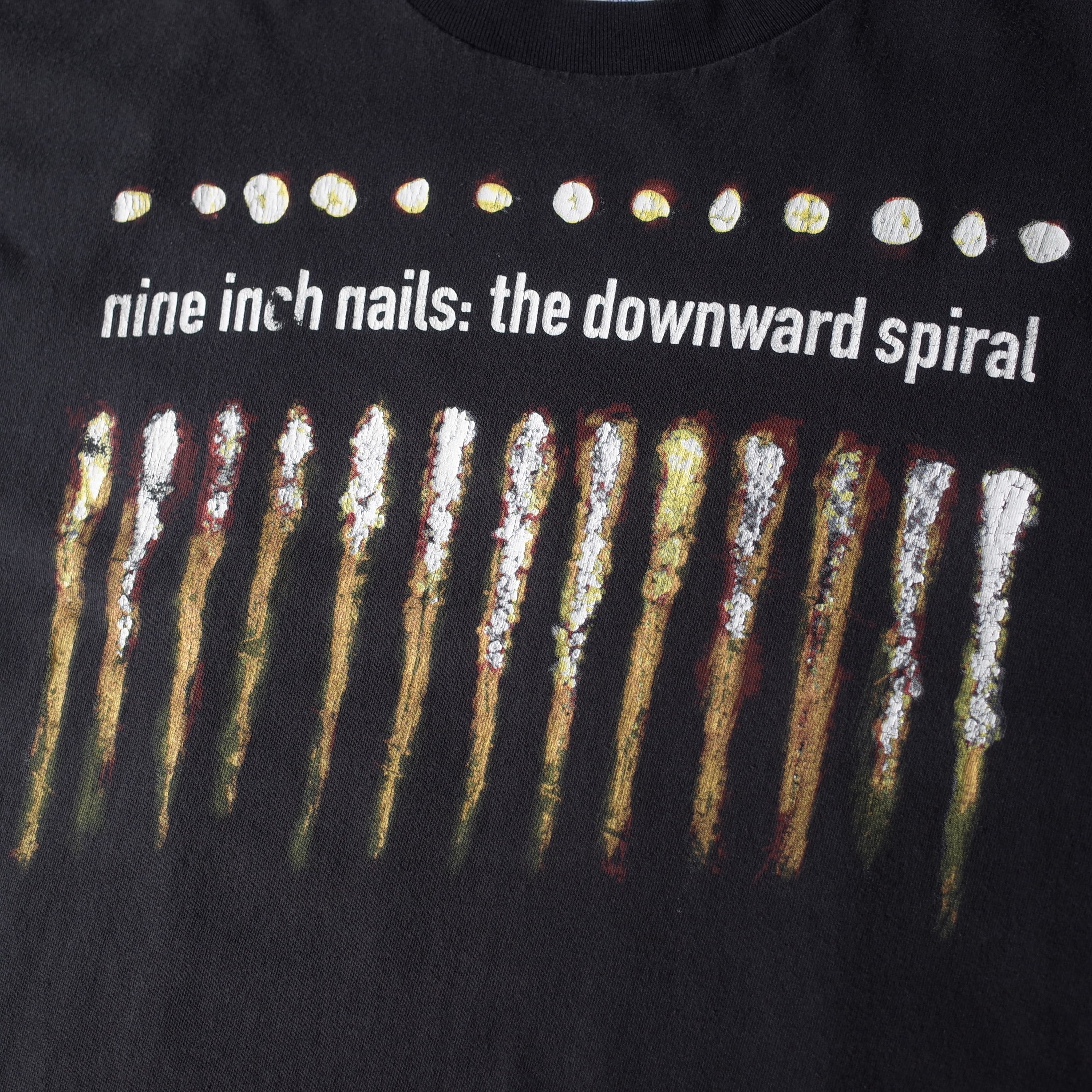 VINTAGE】 “NINE INCH NAILS” 90's~ 『the downward spiral』 Printed