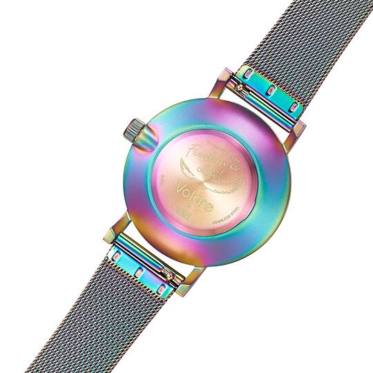 36mm】KLASSE14 腕時計 VO15TI002W レインボー ブラック EX014 ...