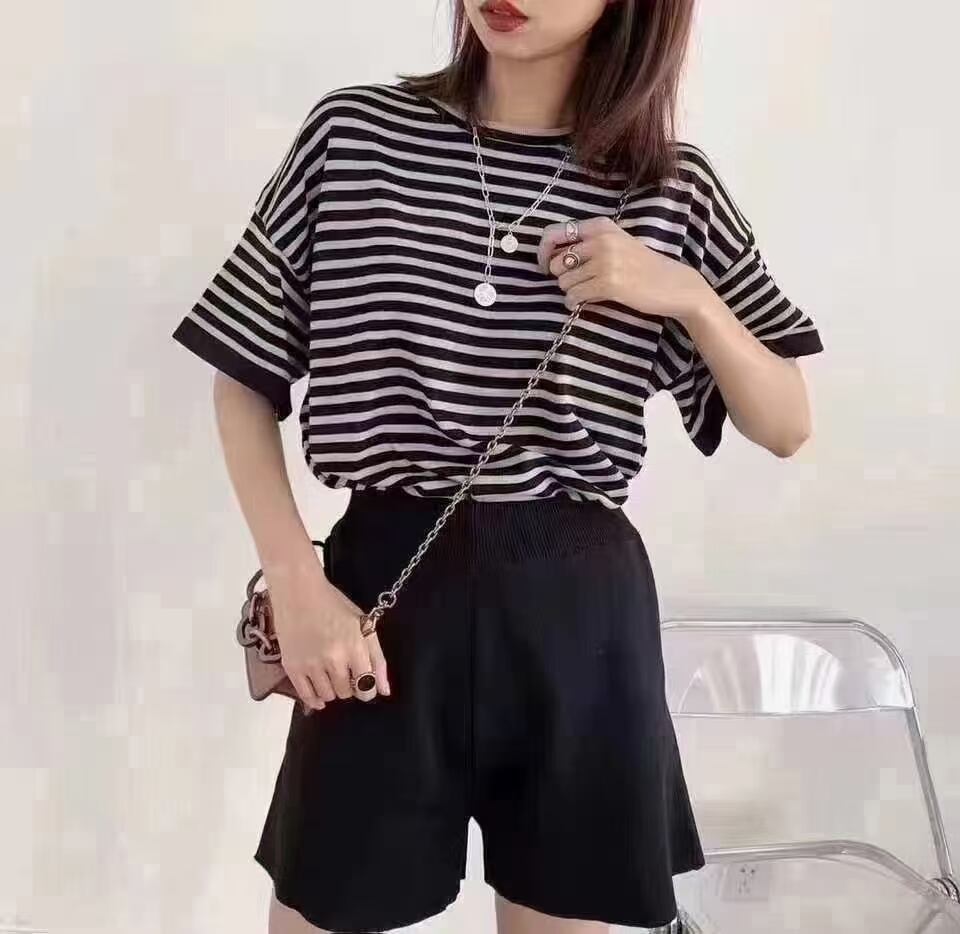 ボーダービッグTシャツ　AJ12541-013