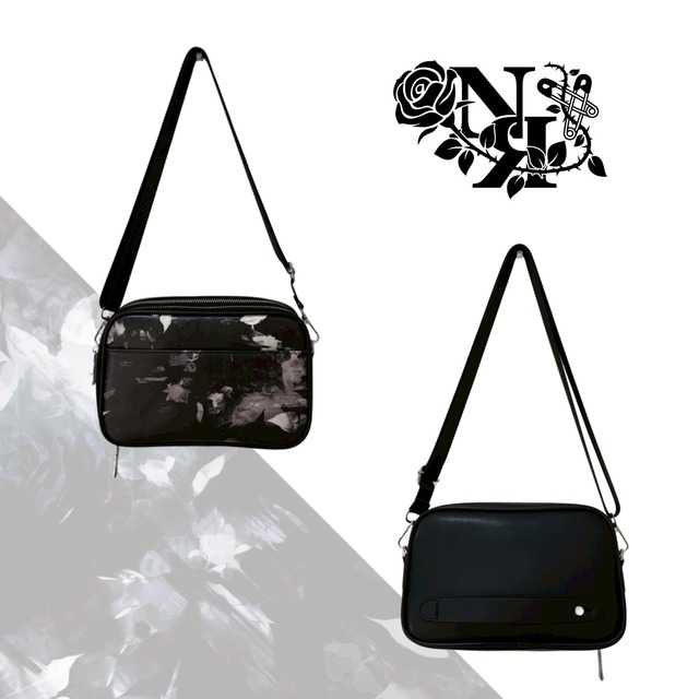 RANDOM ROSE PATTERN SHOULDER BAG【カード収納付き】