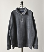 many men many mind half zip pullover (BLK) Ｍ2324040