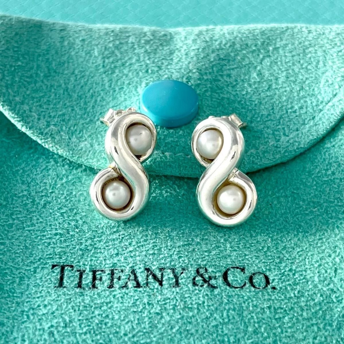 オールドティファニー Tiffany & Co. シルバーフープピアス TIFFANY&CO