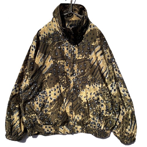 Vintage Leopard Pattern Blouson [1990s-] Vintage Leopard Pattern Blouson