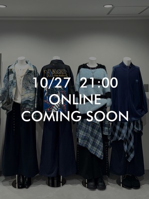 【10/27(火) 21:00〜】新入荷商品 一斉公開・販売開始