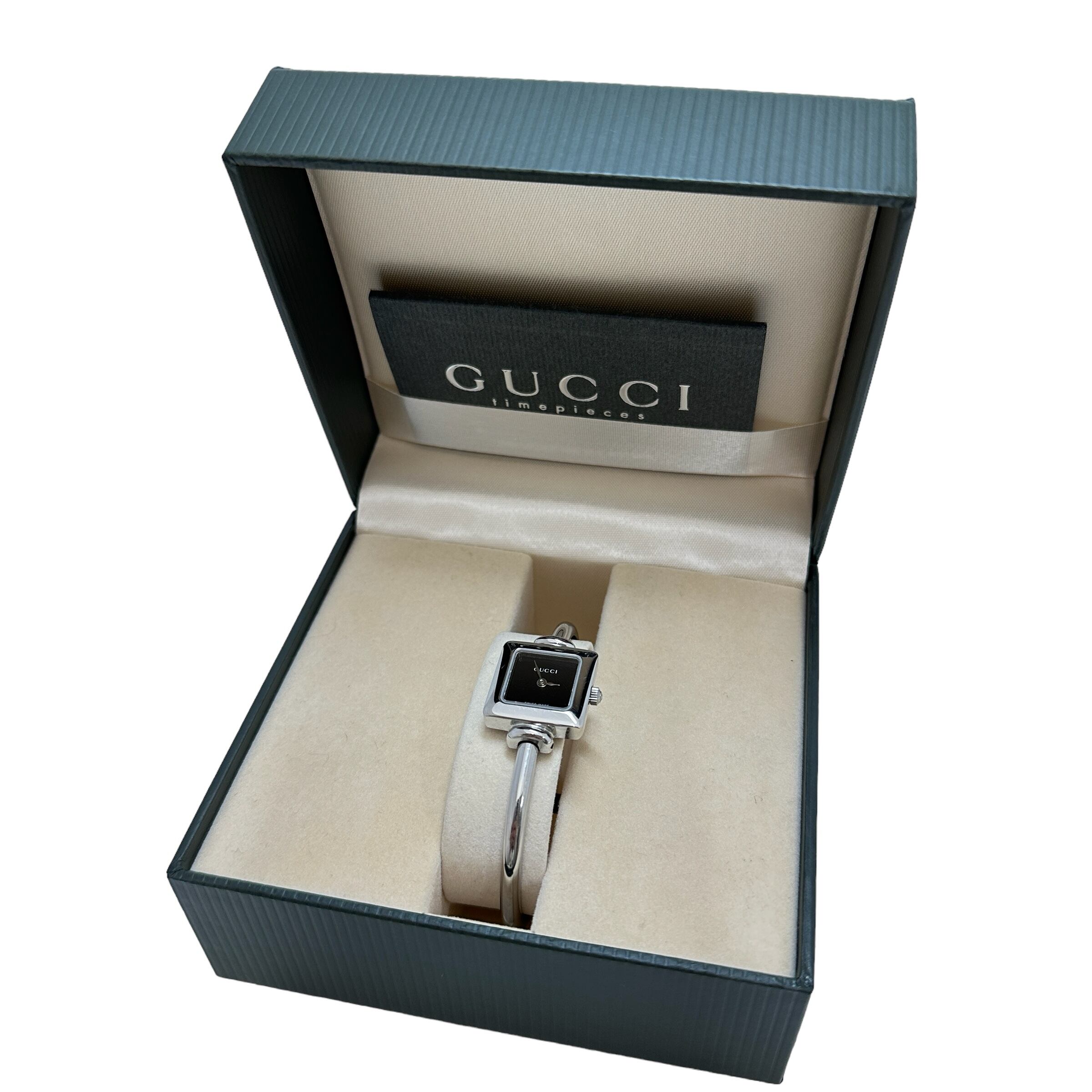 GUCCI グッチ 1900L クォーツ レディース時計 シルバー 11846-202312 