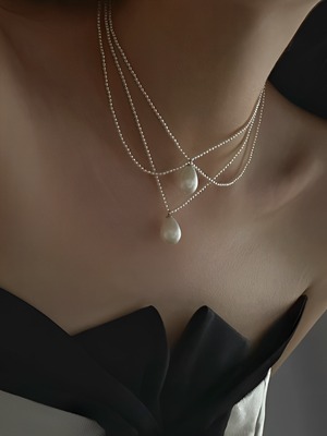 Handmade ultrafine pearl necklace【H00058】