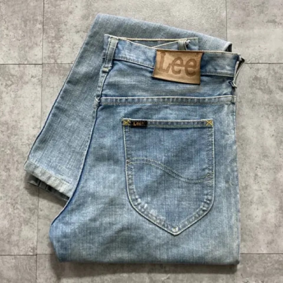 70s】Lee RIDERS リー 42TALONジップ 42タロンジッパー レザーパッチ