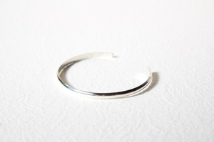 "receiving mode" simple bangle【silver】S