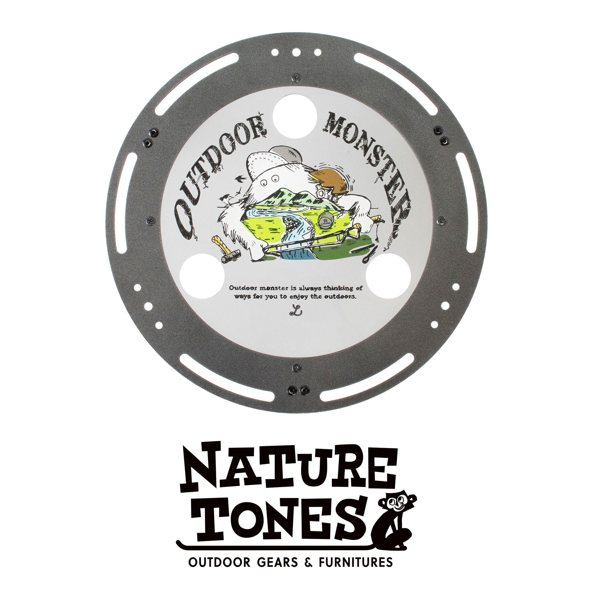 【アウトドアモンスター】メタルちゃぶ台 アウトドアモンスター】メタルちゃぶ台(MC-001) | アウトドア