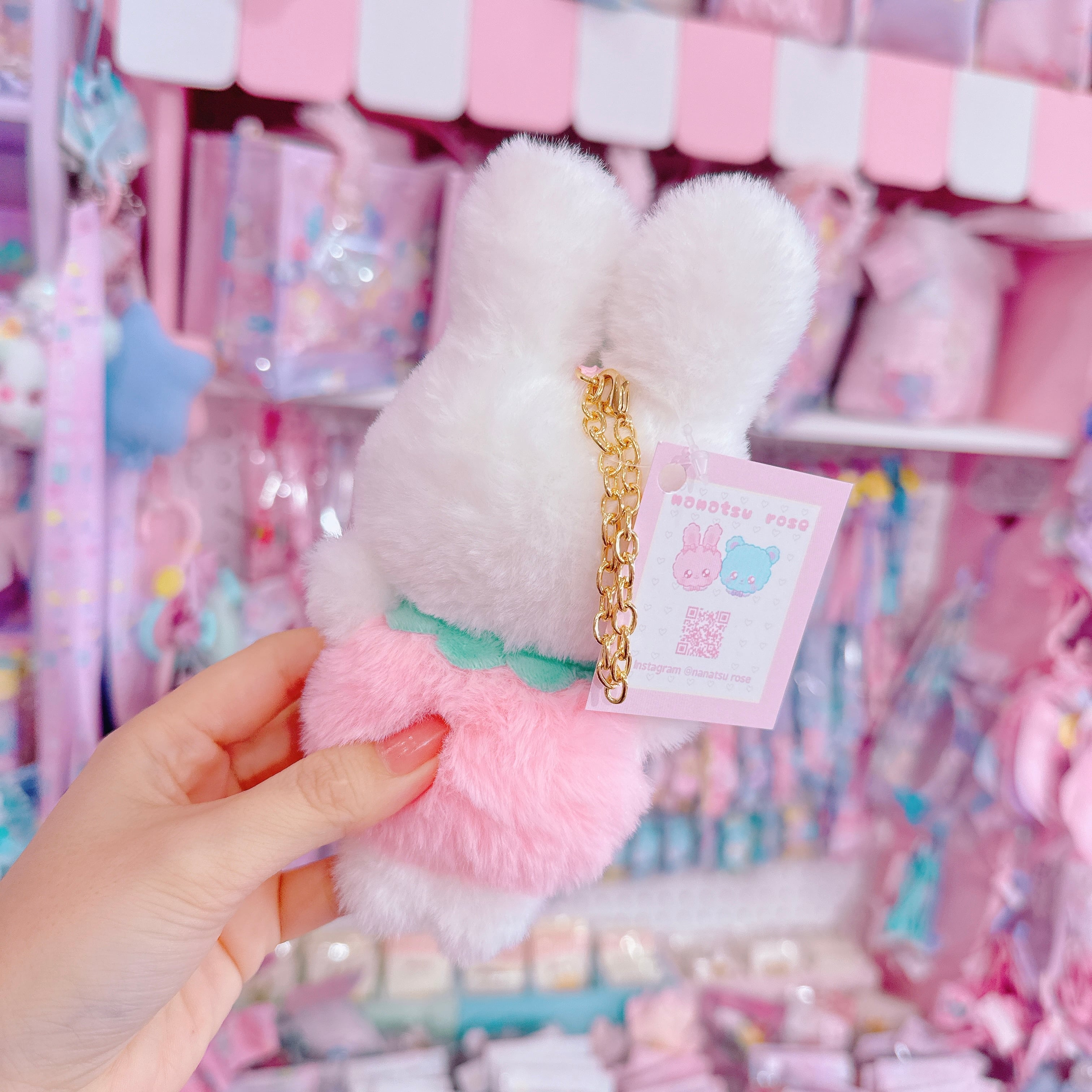 【E7】156-18ぬいぐるみバッグチャーム