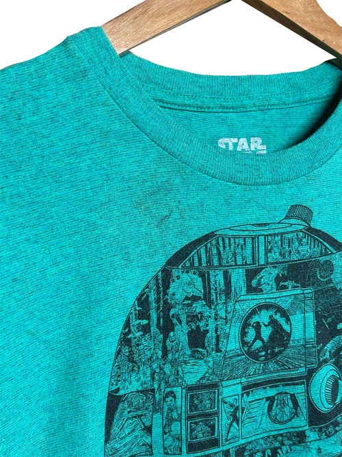 ゆうパケット可【古着  通販】R2　プリントTシャツ-4枚目