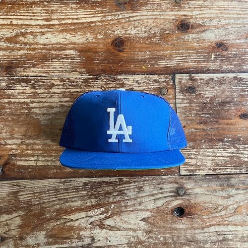 1980's MLB LA Dodgers Snapback Baseball Mesh Cap