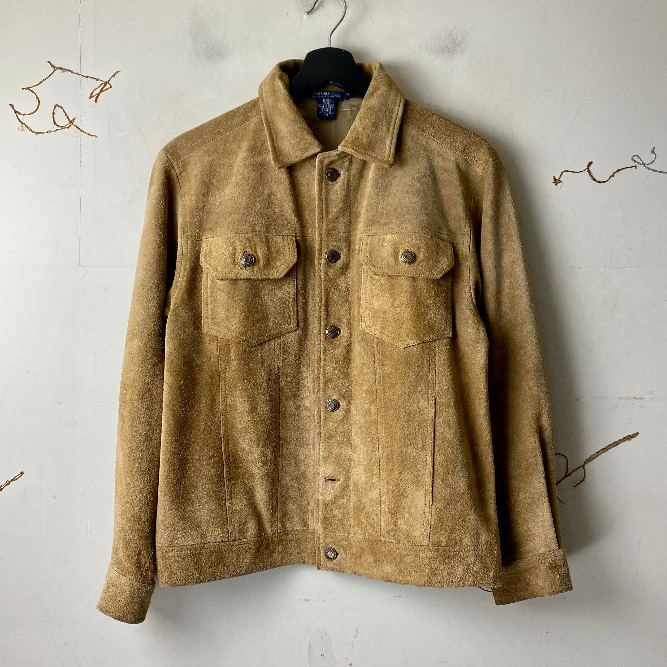 vintage POLO by RALPH LAUREN 3rd type suede jacket | NOIR ONLINE powered by  BASE