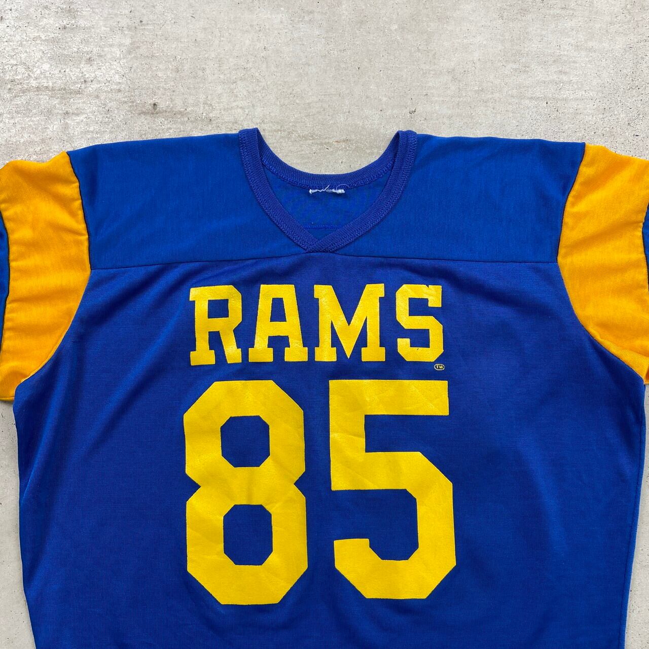 80年代 NFL ロサンゼルス ラムズ フットボールシャツ チームシャツ