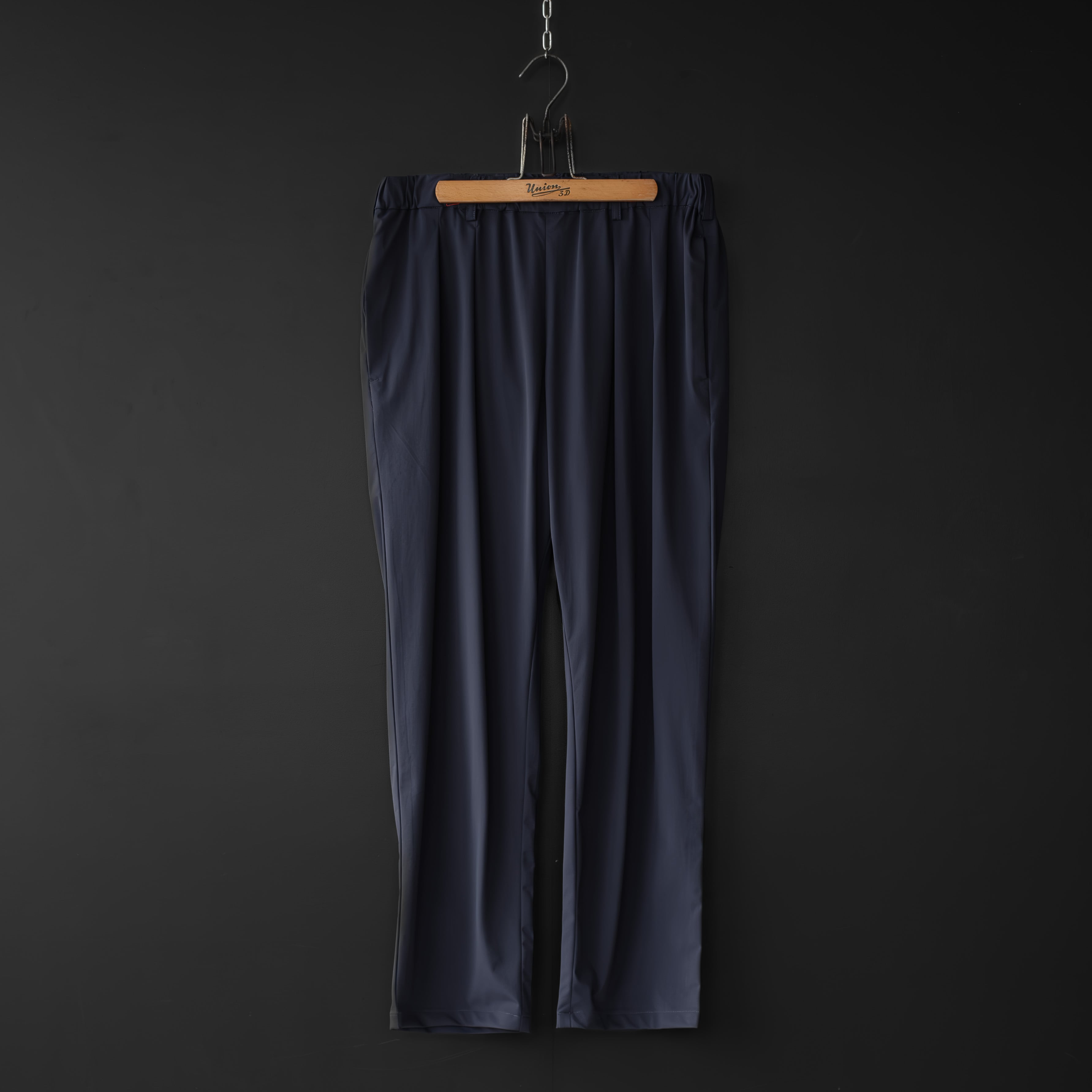 modem design】 functional pants (navy) | dros dro