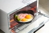 高木金属工業 takagi metal 目玉焼きプレート オーブントースター トレー 目玉焼き型 魚焼き グリル オーブントースタープレート トースターパン トースター調理 受け皿 アルミトレー 小型 日本製 フッ素Wコート デュアルプラス FW-P16