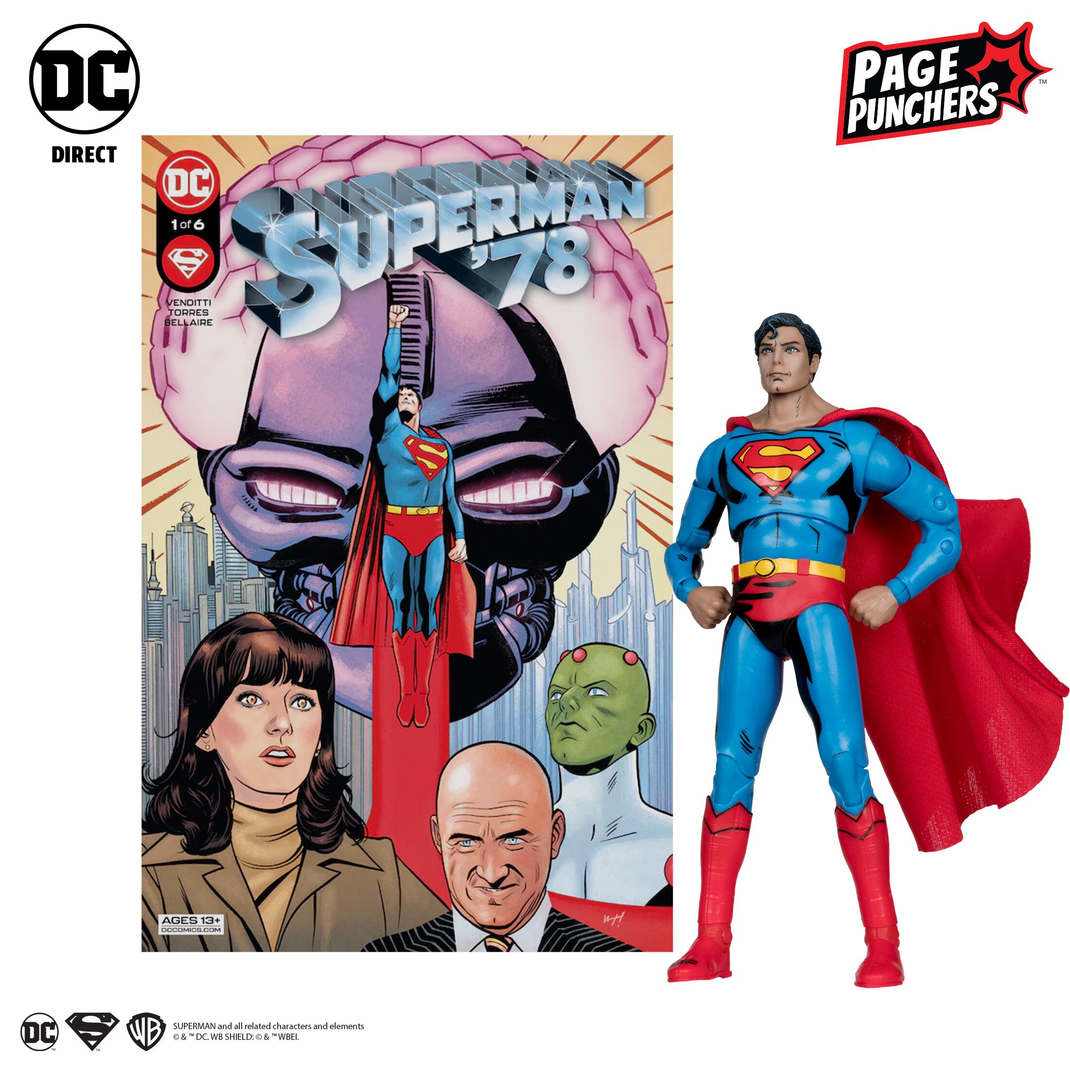 McFARLANE Toys SUPERMAN (SUPERMAN 