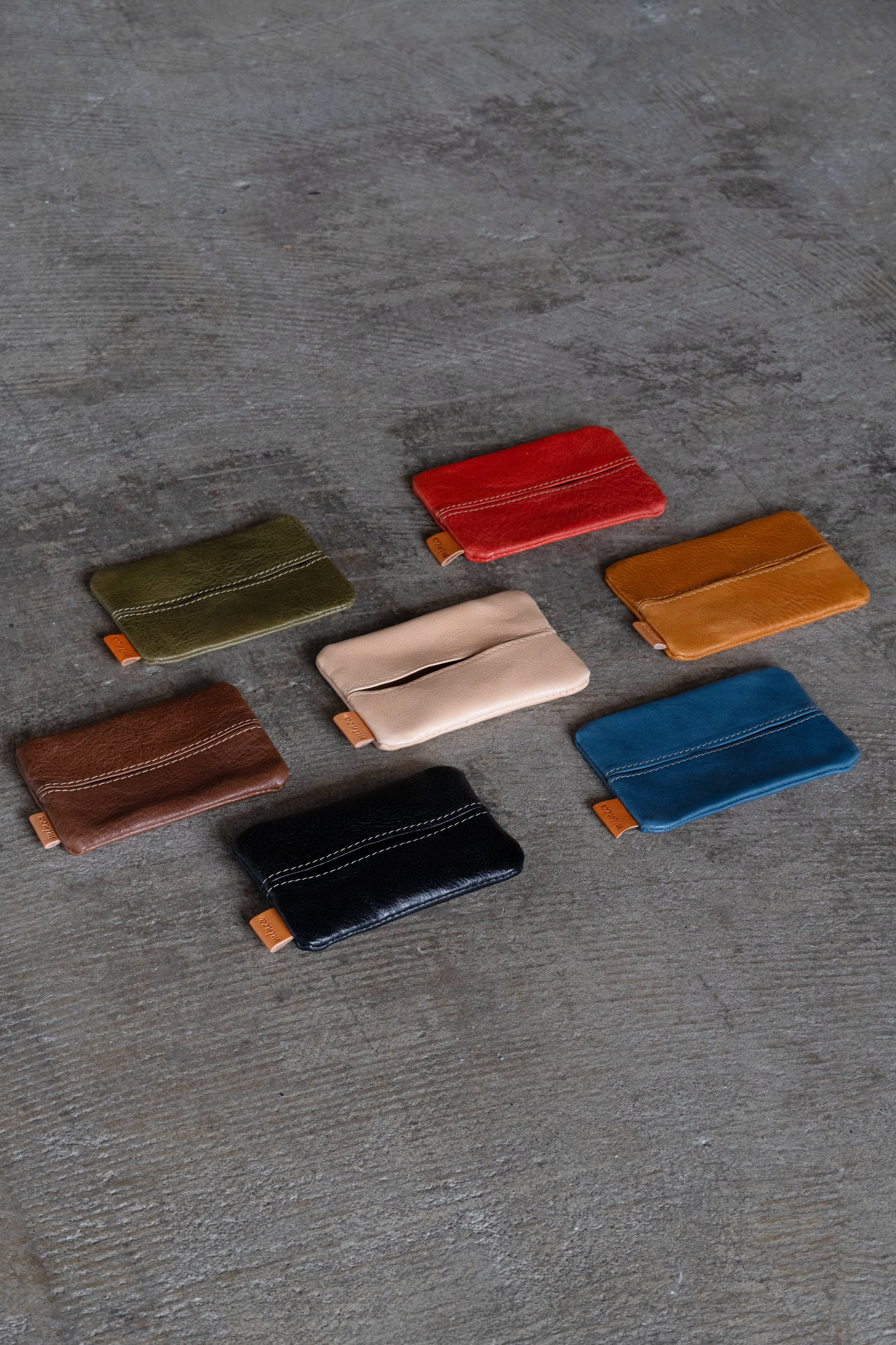 Tissue case | 高級皮革ならminca｜栃木レザーのバッグ 財布 名刺入 小物