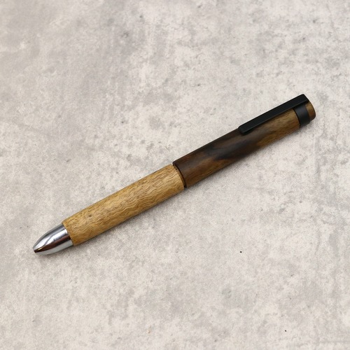 8/2 3色ボールペン（柿、黒柿）６