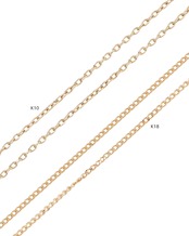 【#Re:room】18K WAVE ICON PLATE NECKLACE［REA247］
