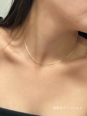 0.8mm skin necklace(アジャスターあり)