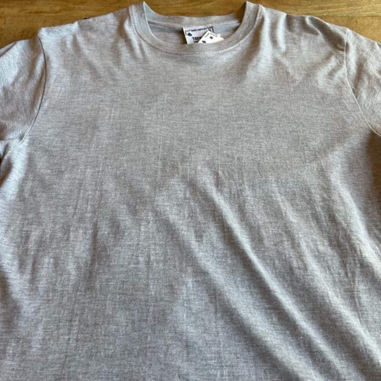 TOPANGA Men's ゾウのバスケ Tシャツ グレー ファッション メンズ カットソー 半袖 プリントTシャツ