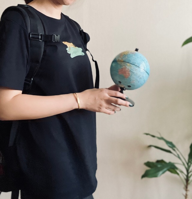 名刺交換 すぐに飾れる額付きイラスト A5