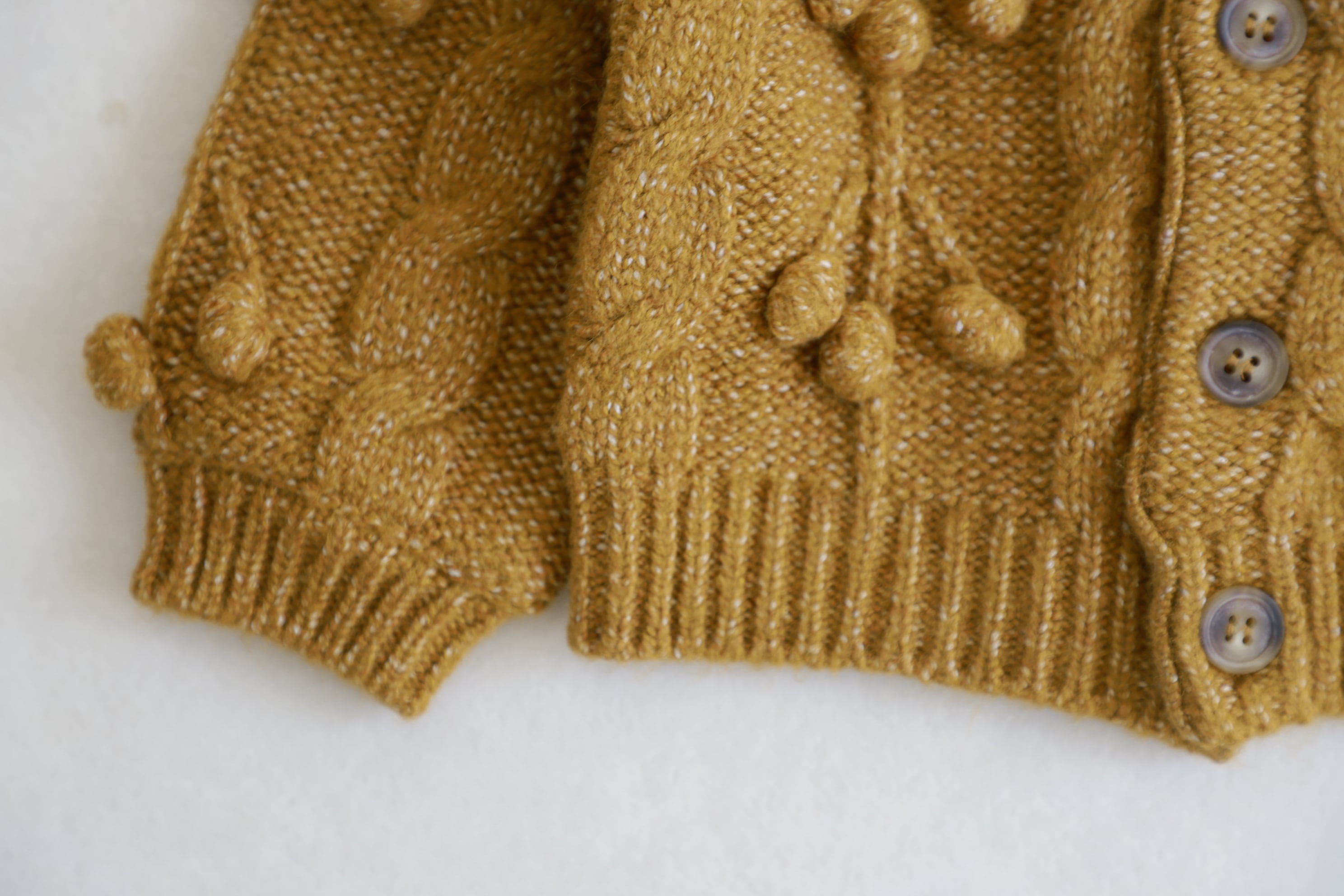 Rylee + Cru (ライリー アンド クルー) / BOBBLE CARDIGAN / GOLDEN Rylee + Cru (ライリー アンド クルー) / BOBBLE CARDIGAN / GOLDEN
