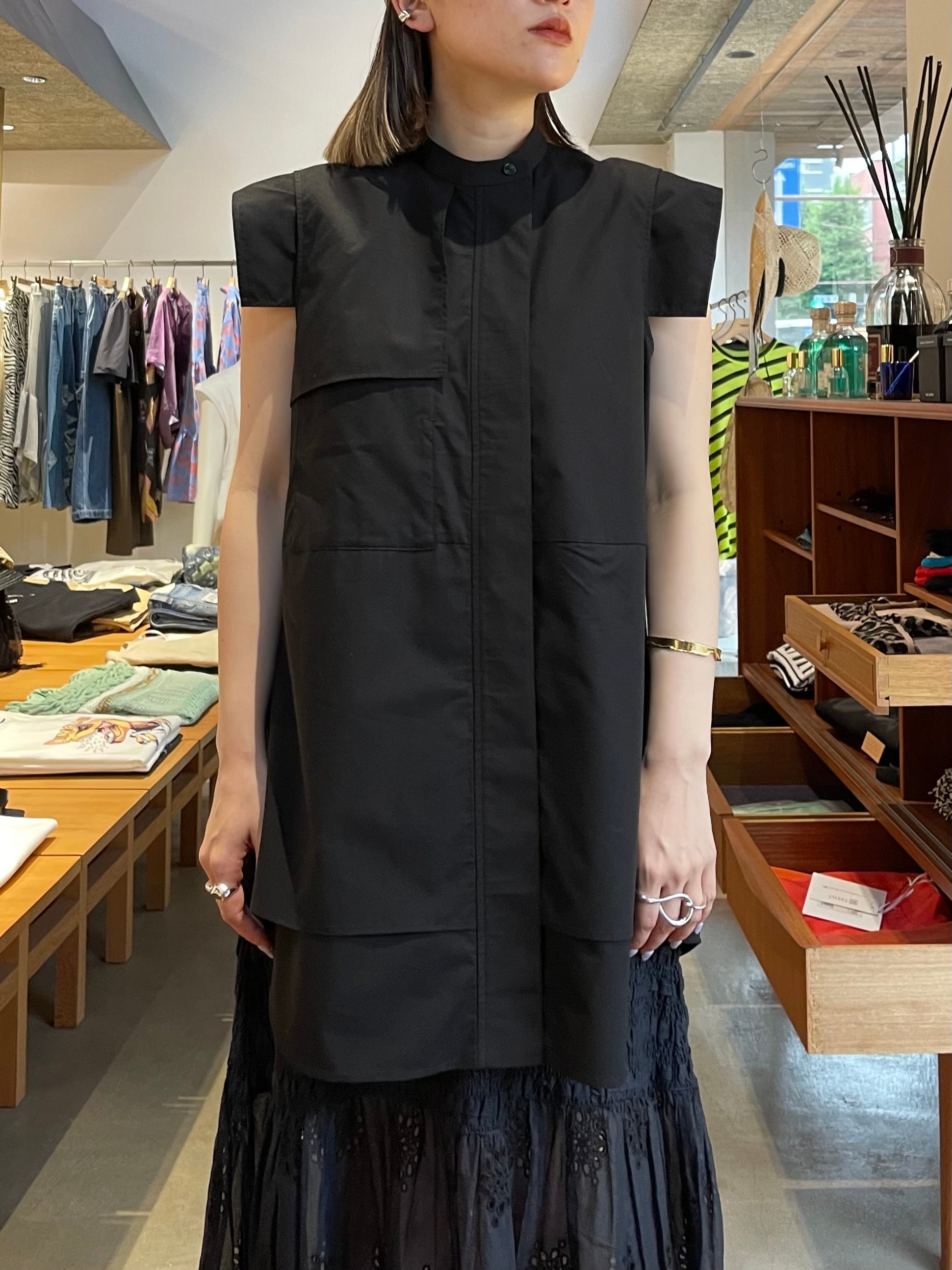 23SS】ENFOLD エンフォルド / SQUARE FRENCH SHIRT | TRENTオンライン 