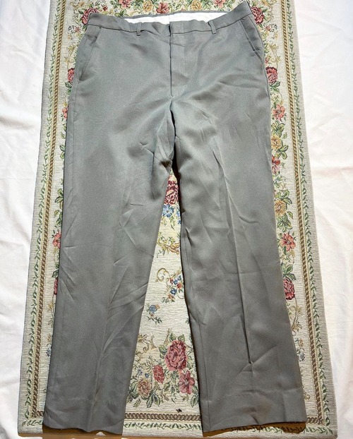 70's〜 "matt silver colour" slacks