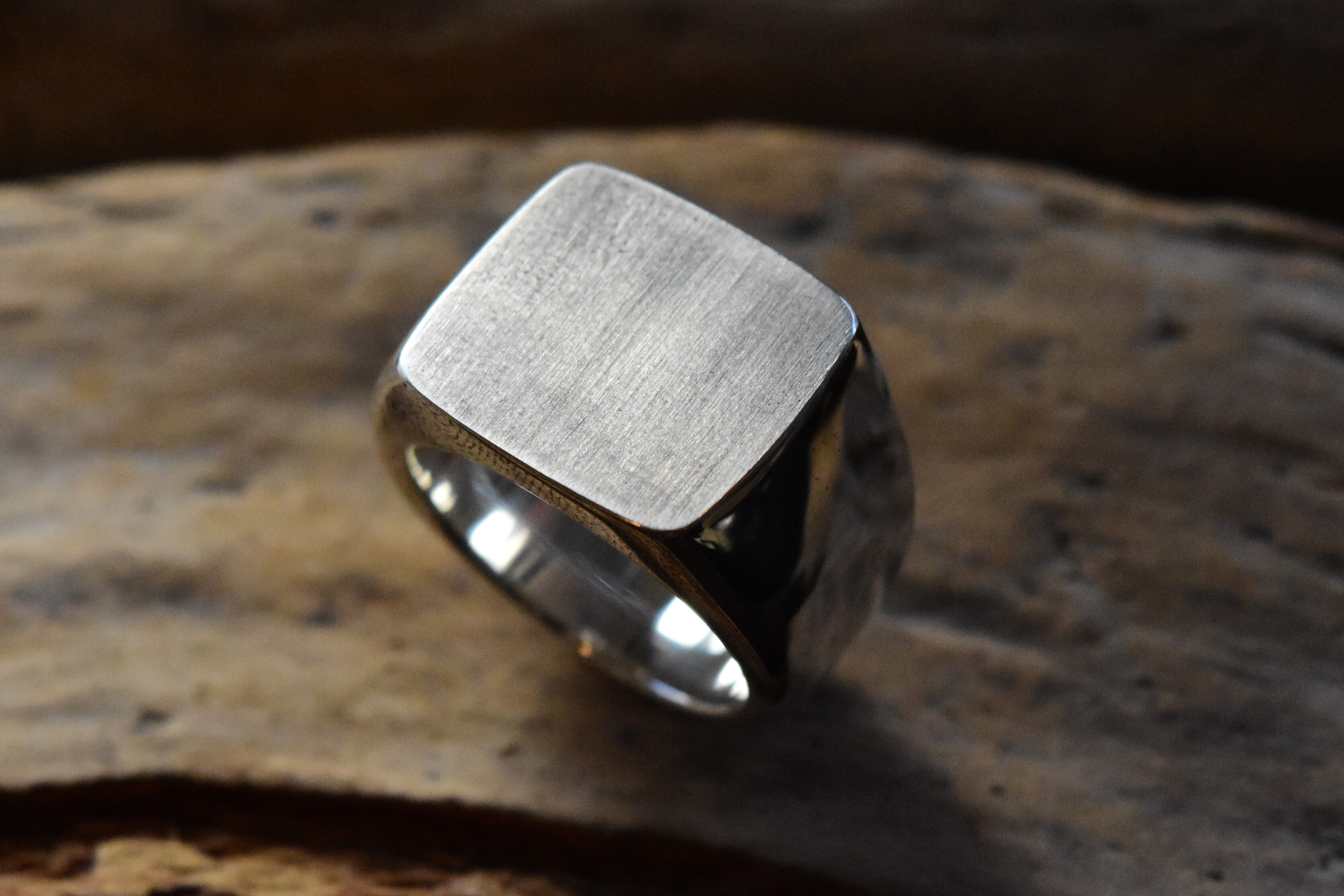 印台リング（大） | FARWEST silver smith