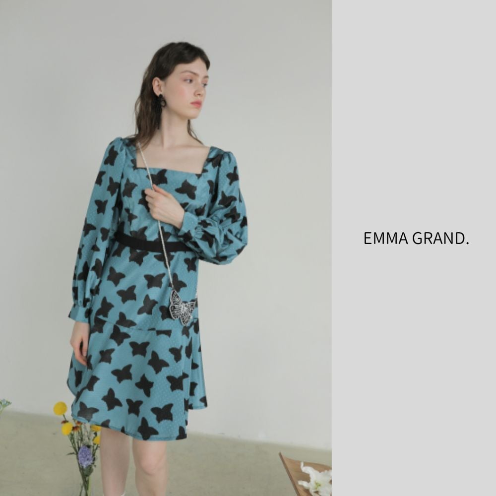 バタフライビーズアクセサリーポシェット E00521 | EMMA GRAND
