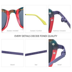 Titanium Acetate Bridge Colorful Sunglasses -wellington- / チタン アセテート ブリッジ カラフル サングラス -ウェリントン-