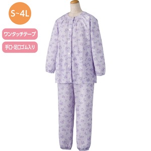 ワンタッチキルトパジャマ　Ｓサイズ～LLサイズ（婦人）