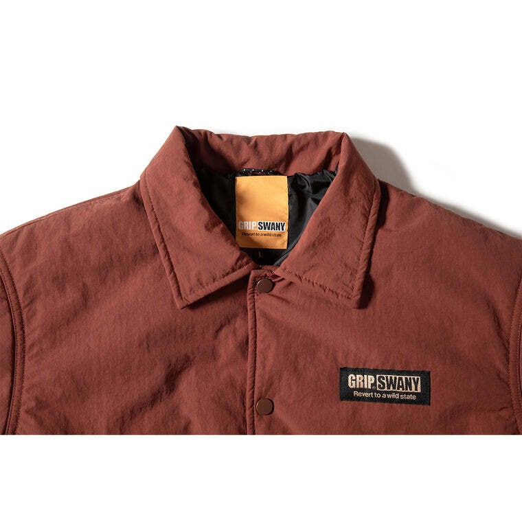 店頭展示品】GRIP SWANY グリップスワニー / INSULATED COACH JKT