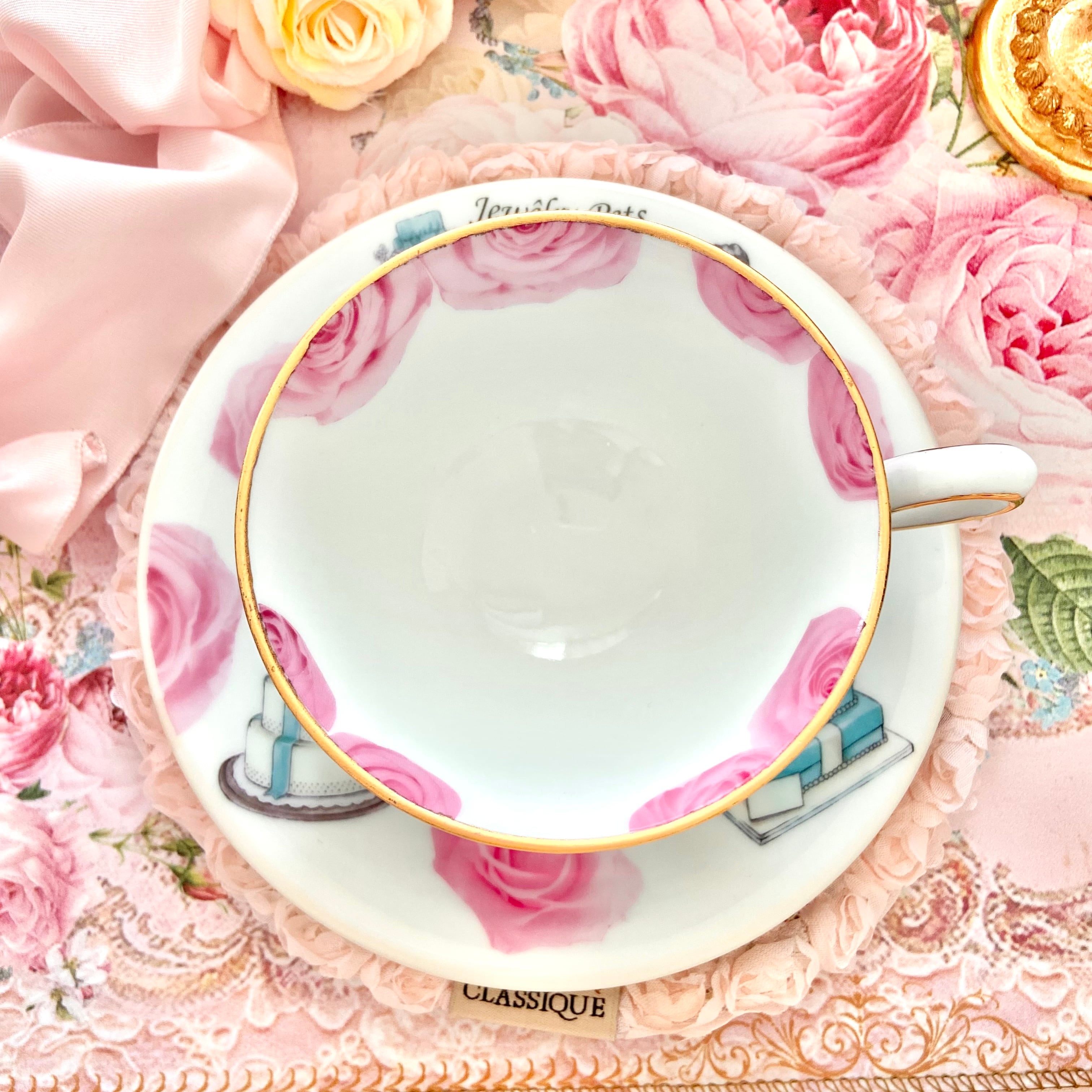 即納】幸せの天使とRoseのカップアンドソーサー | マリー