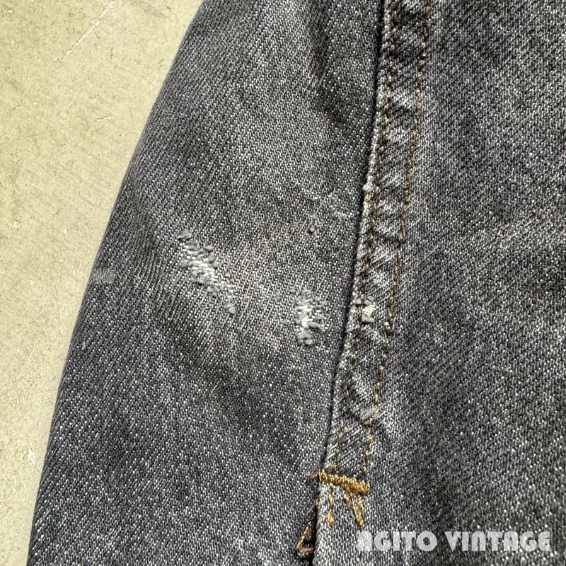 80's ~ Levi's 70506-0259 リーバイス ブラックデニムジャケット