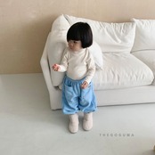 【取寄】THE GOGUMA ふんわり無地タートルネックTシャツ｜冬服｜韓国子供服
