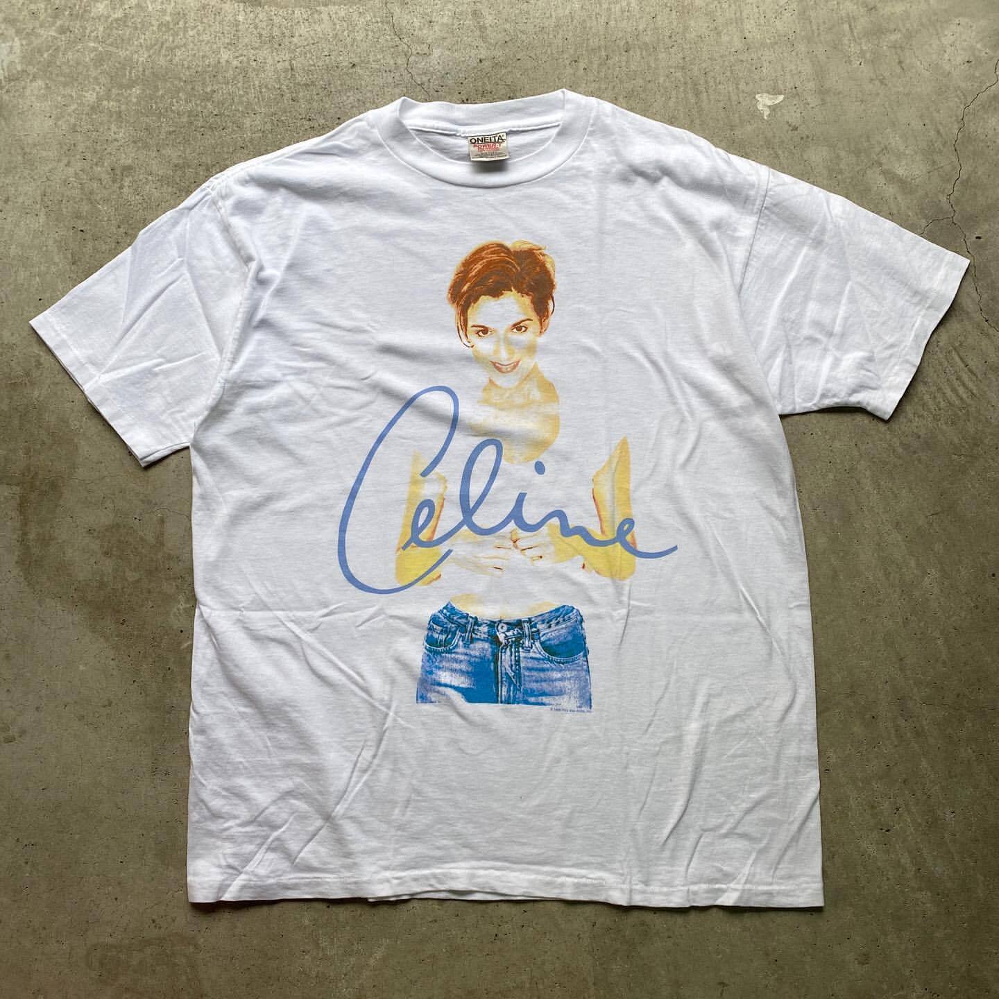 00s セリーヌディオン　XL 美品　ヴィンテージ　ツアーtシャツ