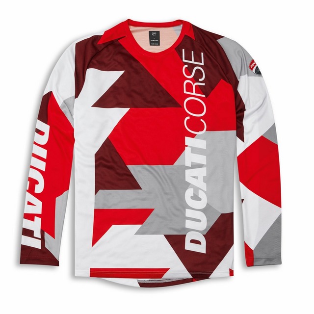 Ducati Corse MTB ロングスリーブ テクニカル Tシャツ