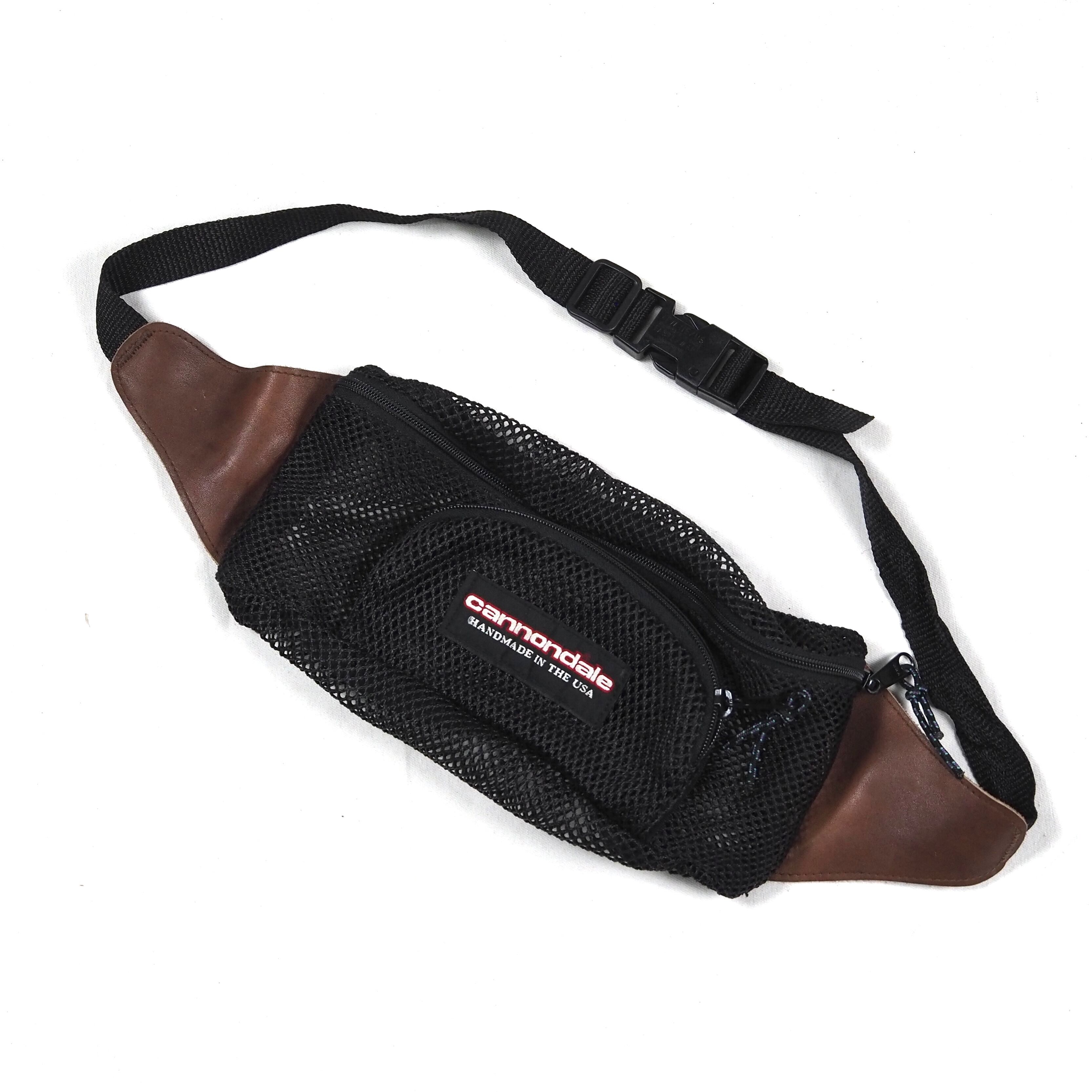 Cannondale 93's fanny pack mesh/leather USA