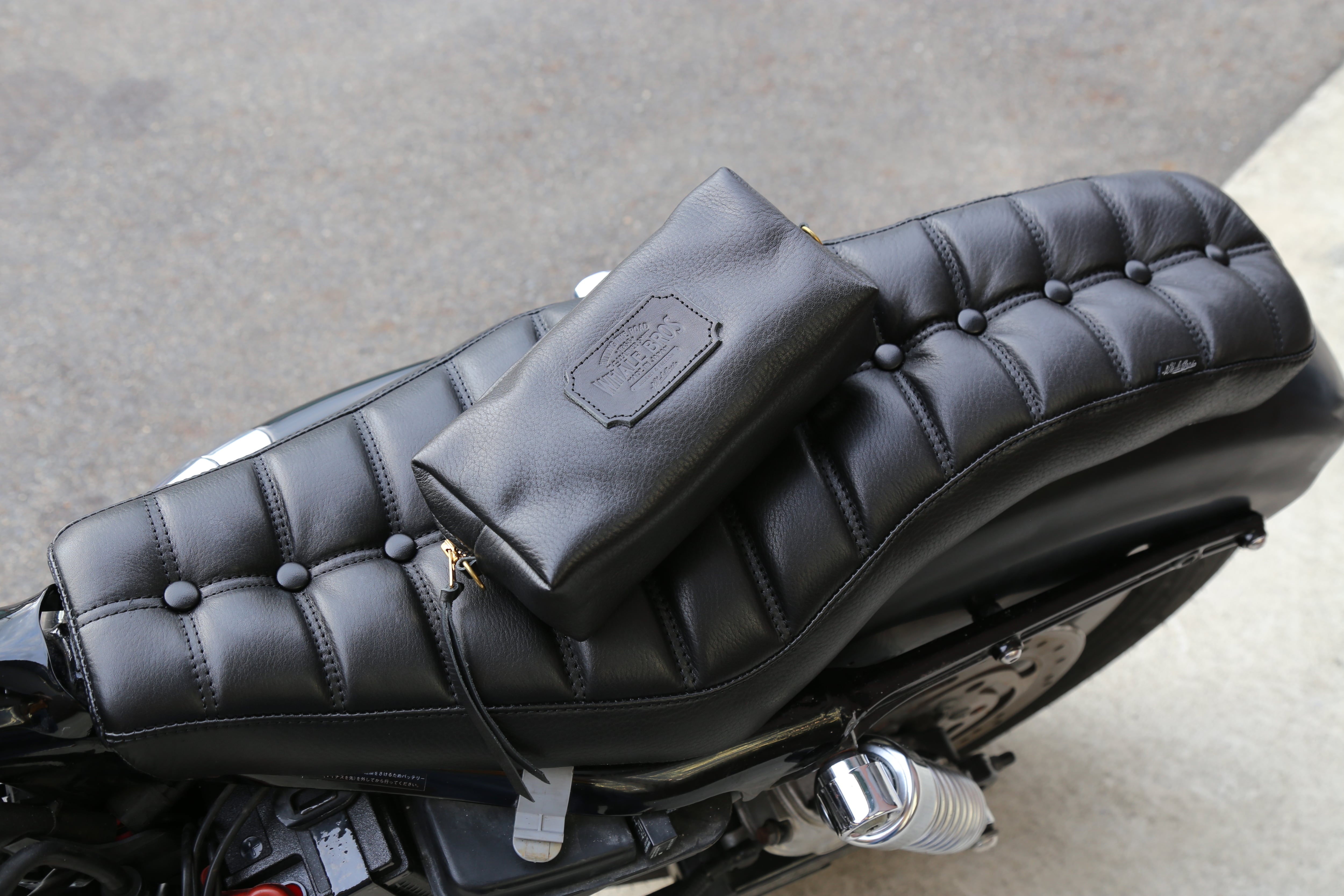 即納】トラベラーズ レザーポーチ Leahter/本革（LP01） | Whale Custom