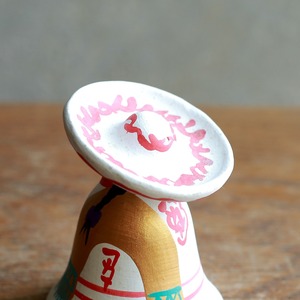 メキシコからやってきた、色彩豊かな呼び鈴｜陶器製 メキシカンベル ソンブレロ ヴィンテージ置物