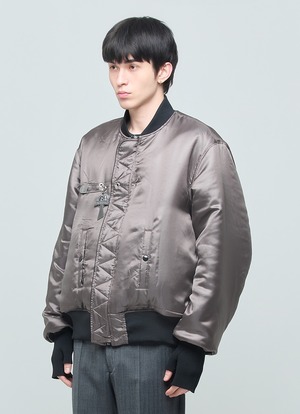 【26AW | MEN】 SHOOP (シュープ) / ジャケット / REVERSIBLE SAFETY PIN MA-1 JACKET / SHFW26017