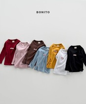 【取寄/韓国直送】BONITO 26/AT カラーリブTシャツ|夏服|韓国子供服