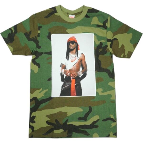 Supreme Playboi Carti カモフラ 迷彩 Mサイズ Supreme Playboi Carti Tee Woodland Camo | SUPREME-01768 | Laced
