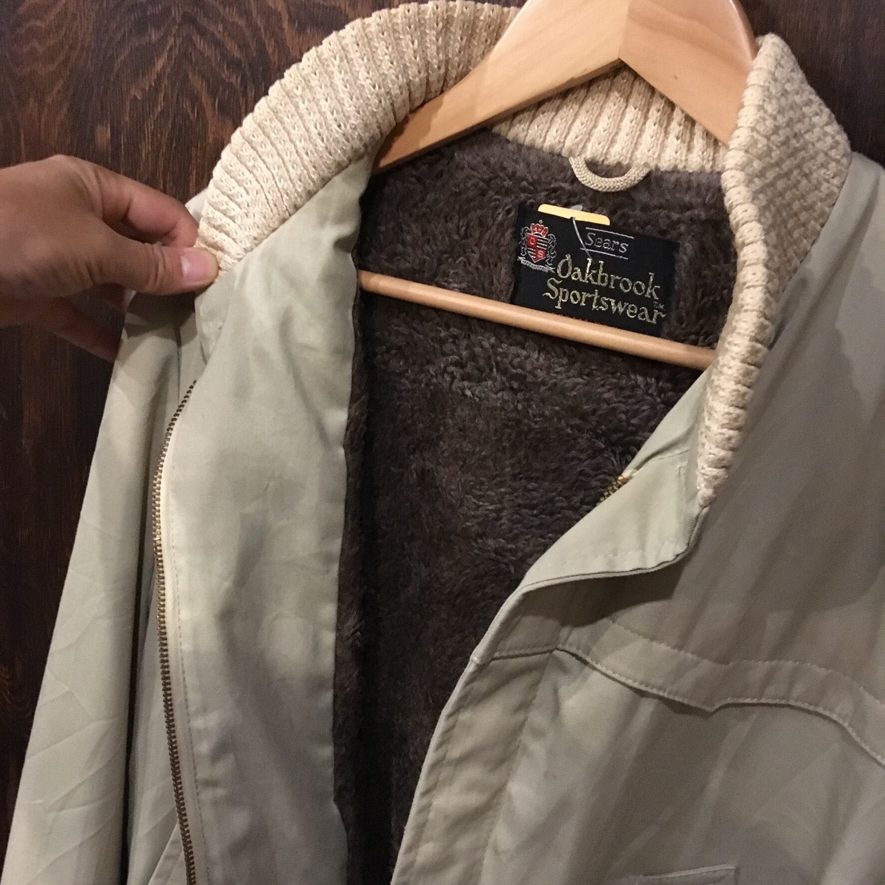 Sears シアーズ 70s ビンテージ 内ボア ブルゾン TALONジップ ...