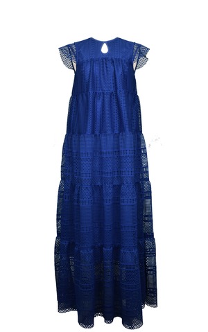 WAVE DRESS / BLUE