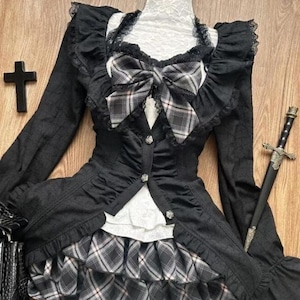 即納♡リボン付きホルターネックセットアップ　Mサイズ